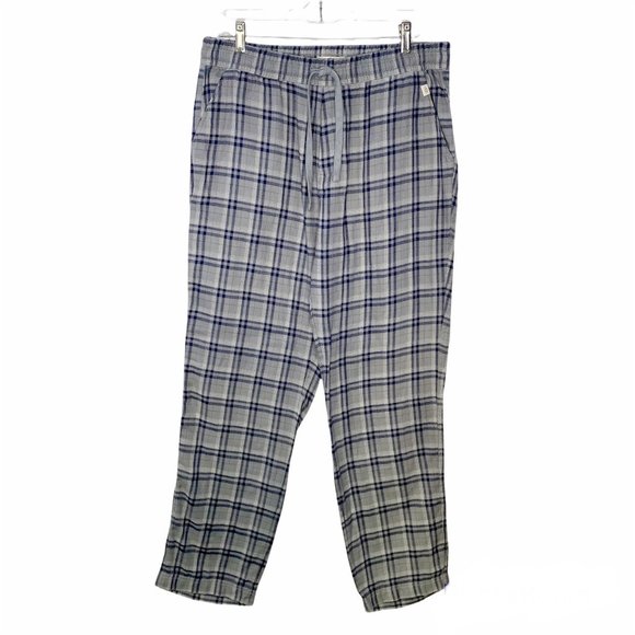 UGG Steiner Gray Plaid Flannel Pajama Lounge Pants XL - Picture 4 of 14